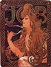 Alphonse Maria Mucha JOB painting