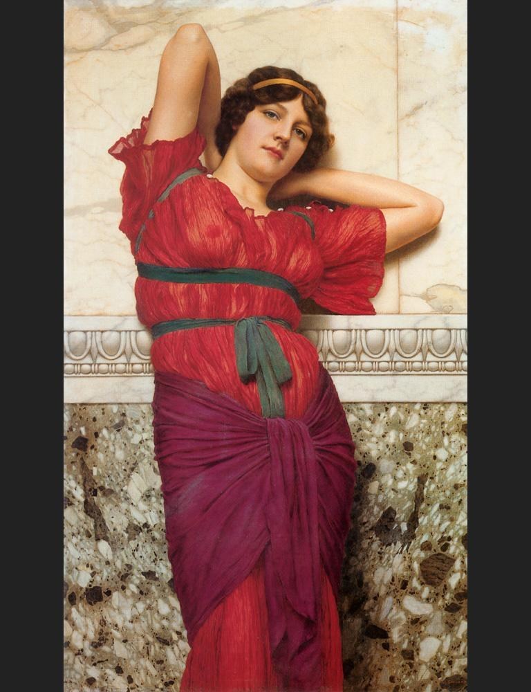 John William Godward Contemplation