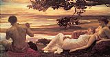 Lord Frederick Leighton Leighton Idyll painting