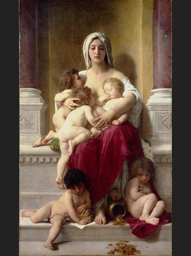 William Bouguereau Charity