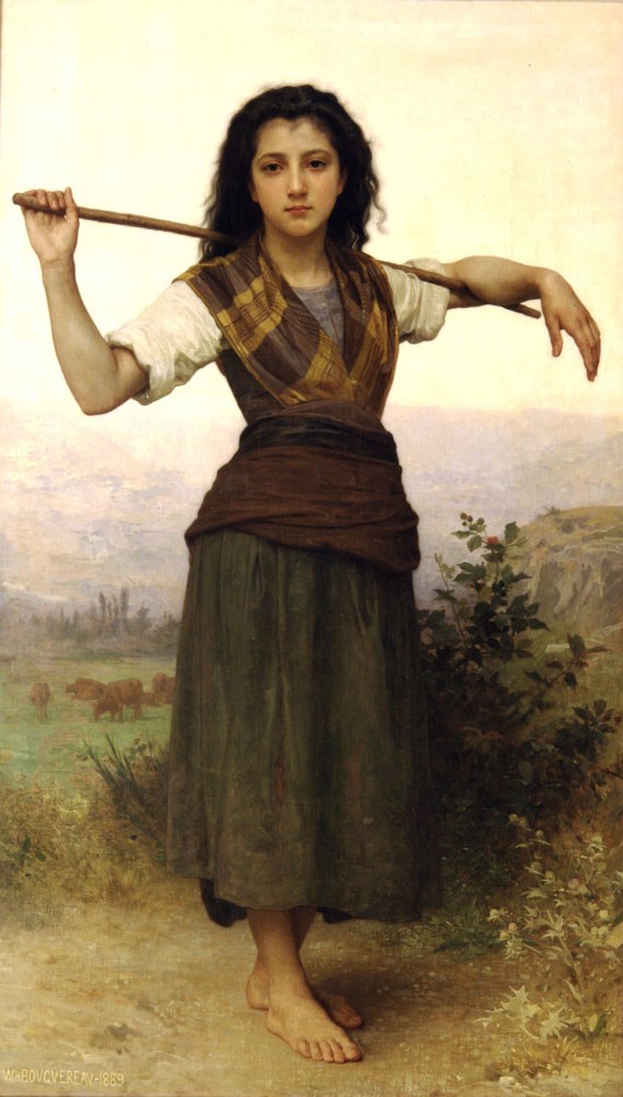 William Bouguereau Pastourelle