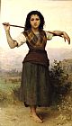 William Bouguereau Pastourelle painting