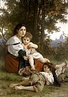 William Bouguereau Rest painting