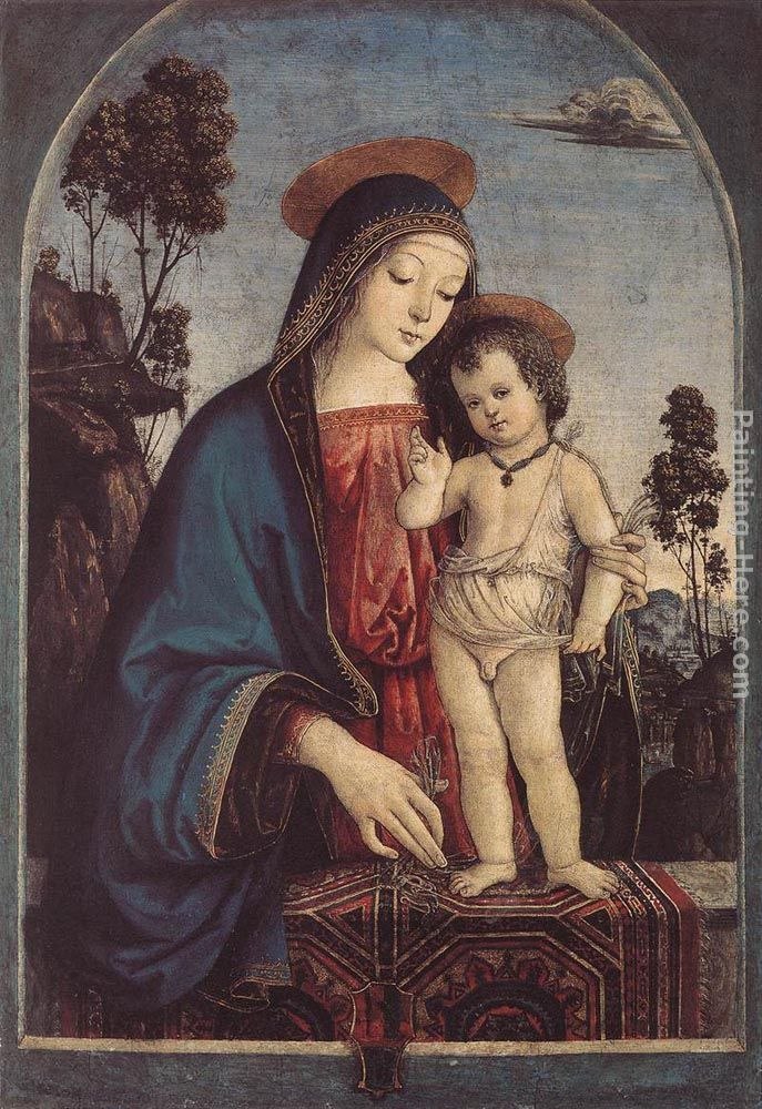 Bernardino Pinturicchio The Virgin and Child Painting | Best Paintings ...
