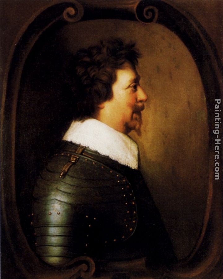 Gerrit van Honthorst Portrait Of Frederik Hendrik Painting | Best ...