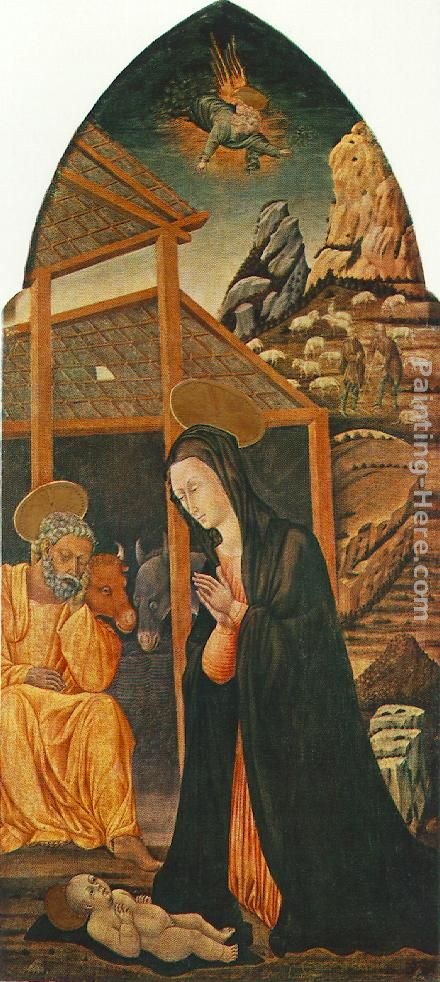 Giovanni di Paolo Nativity Painting | Best Paintings For Sale