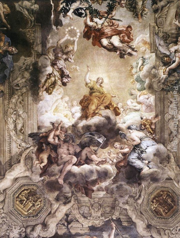 Pietro da Cortona The Triumph of Divine Providence Painting | Best ...