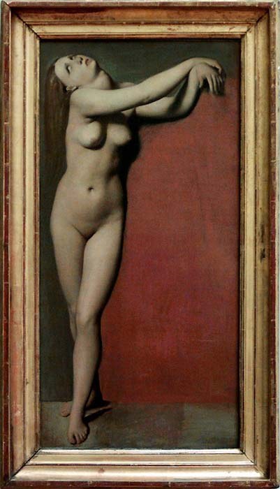 Jean Auguste Dominique Ingres Angelica Nude