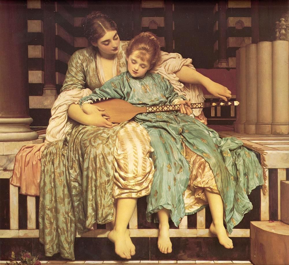 Lord Frederick Leighton Leighton Music Lesson