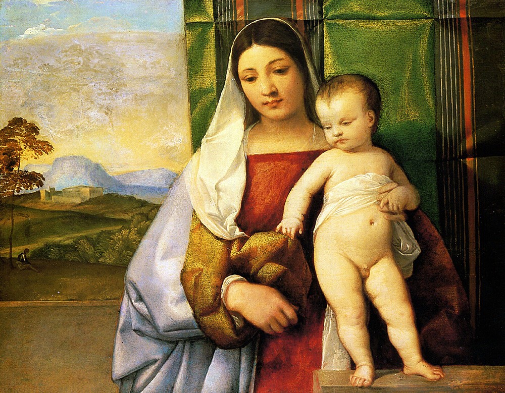 Titian The Gipsy Madonna