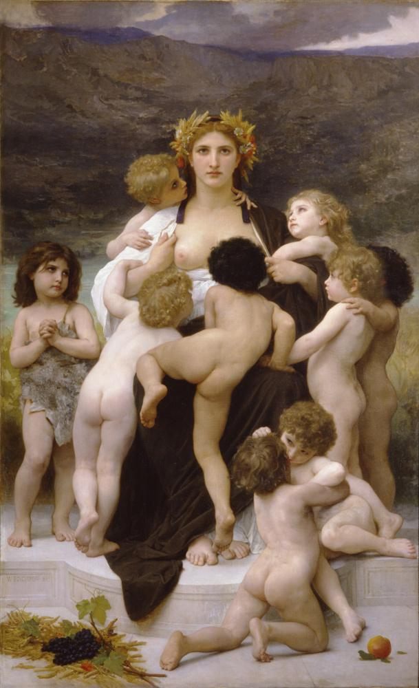 William Bouguereau The Motherland