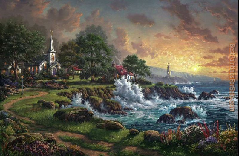 Thomas Kinkade Seaside Haven