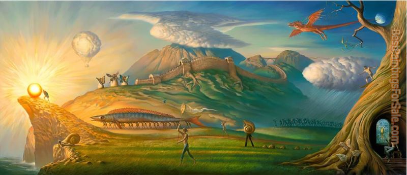 Vladimir Kush Human Way Cropped