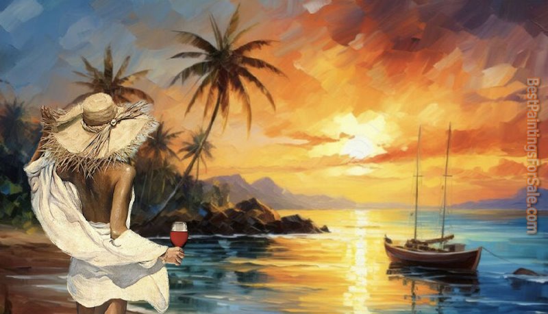 2012 A Perfect End to The Day painting