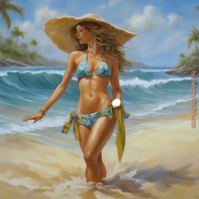 2012 Carefree on The Beach painting