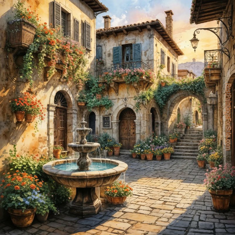 Italian Courtyard