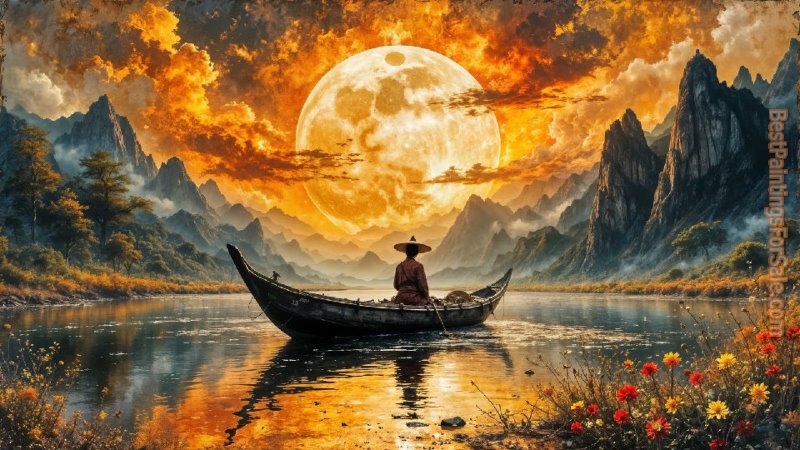 2012 The Rising painting