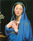 Jean Auguste Dominique Ingres Virgin of the Adoption painting