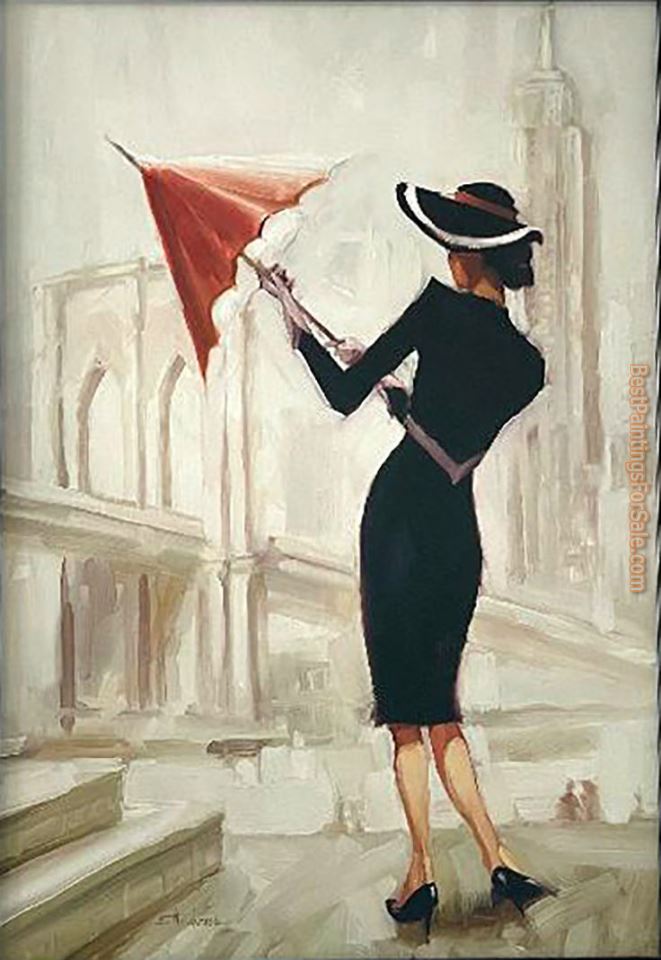 Anna Razumovskaya Umbrella Rain II