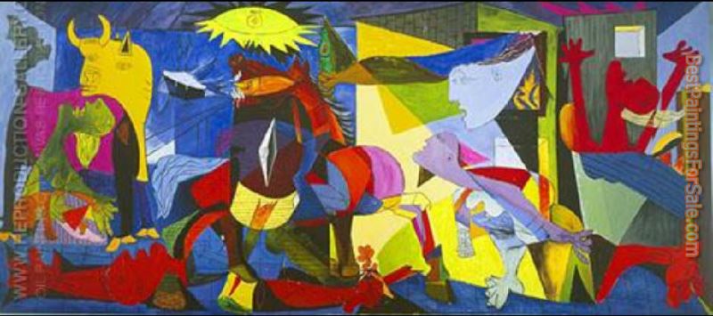 Pablo Picasso Guernica Color