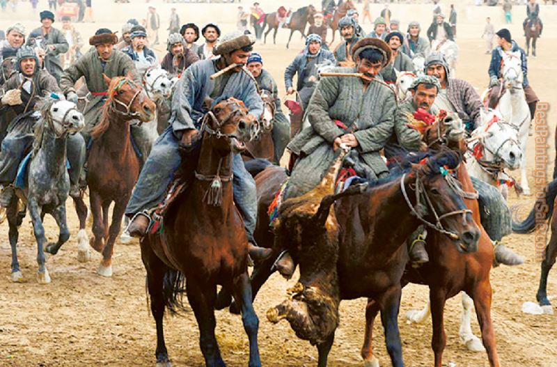 Unknown Artist Buzkashi2